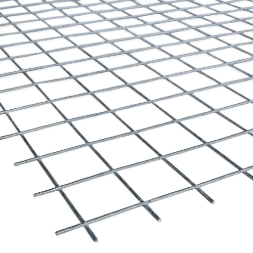 180 x 180cm, maas 5 x 5cm, draad 4 mm