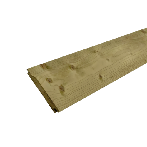 Dakbeschot 21 x 145 mm 4,20 mtr Geïmpregneerd