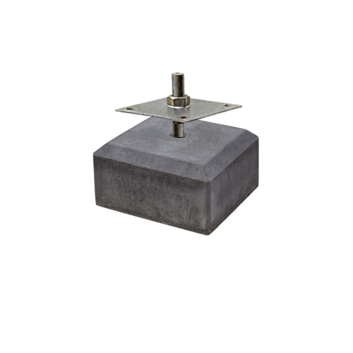Betontegel 18 x 18 x 10 cm, antra, M20,