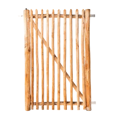 Poort schapenhek 100 x 150cm Kastanje/Robinia