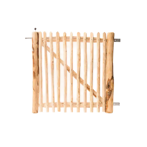 Poort schapenhek 100x100cm Kastanje/Robinia