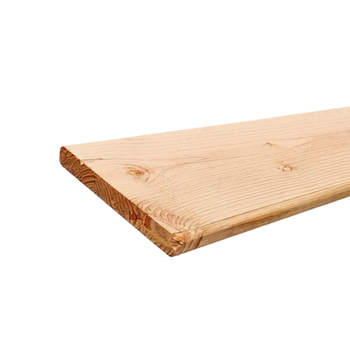 Schutting plank Geschaafd 16 x 140 mm 4,00 mtr Lariks / Douglas