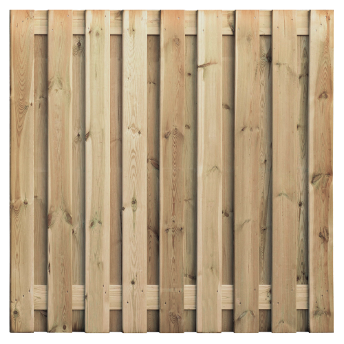 Tuinscherm 19 planks  180 x 180cm Geïmpregneerd
