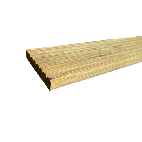 Vlonderplank 28 x 145 mm 5,00 mtr Geïmpregneerd