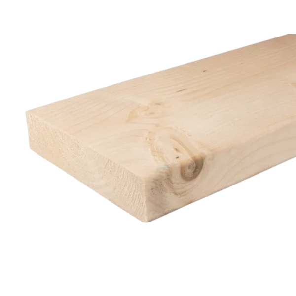 Geschaafd 70 x 200 mm 3,00 mtr blank hout