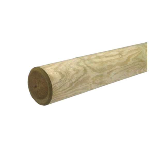 Ronde paal Ø 6 - 1,25 mtr geïmpregneerd
